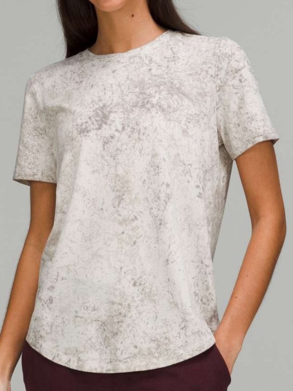 Lululemon Paint Splatter Top 6 M Womens